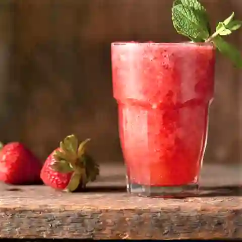 Jugo Natural de Fresa