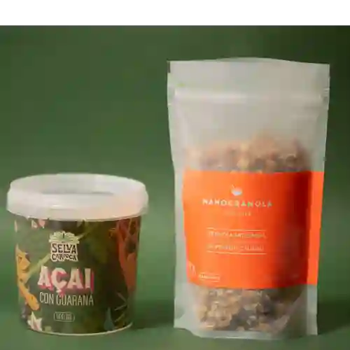 Açai + Granola de Arandanos