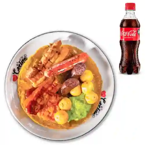 Patacón Berraco + Cocacola Original400ml