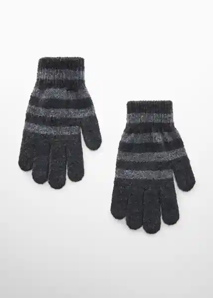 Guantes Milanog Gris Talla 96 Niños Mango