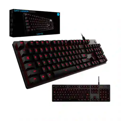 Logitech Teclado Mecánico G413 con Retroiluminación para Juegos