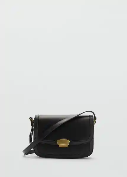 Bolso M Lyrata Negro Mujer Mango