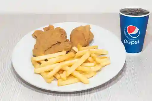 Combo Broasted O Asado 1/4