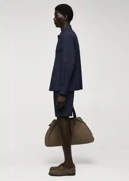 Chaqueta Aluco1 Navy Talla M Hombre Mango