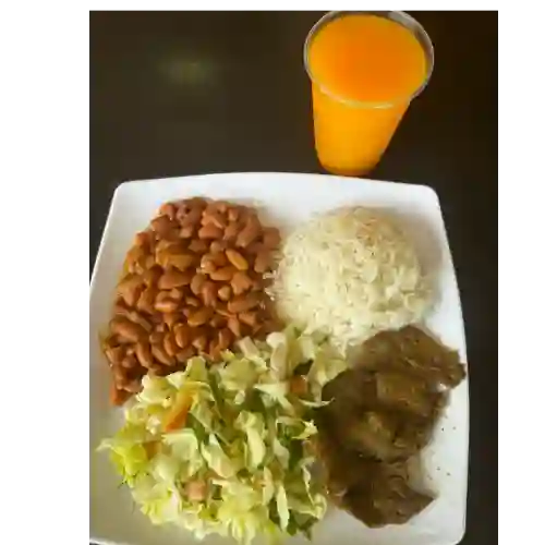 Bandeja Frijoles + Jugo