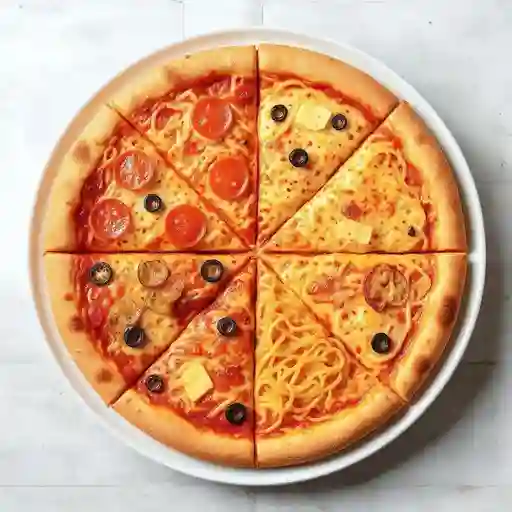 Arma tu pizza 3 sabores