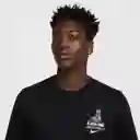 Nike Camiseta M Tee Run Iykyk Manga Corta Hombre Negro Talla L