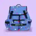 Maleta Multi Print Bt21 Azul Miniso