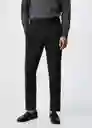 Pantalón Polen Dark Caza Talla 38 Hombre Mango