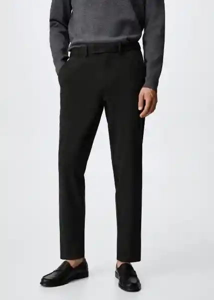 Pantalón Polen Dark Caza Talla 38 Hombre Mango