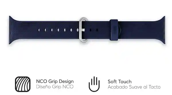 Nco Correa Activeloop en Silicona Para Apple Watch Azul 45 mm