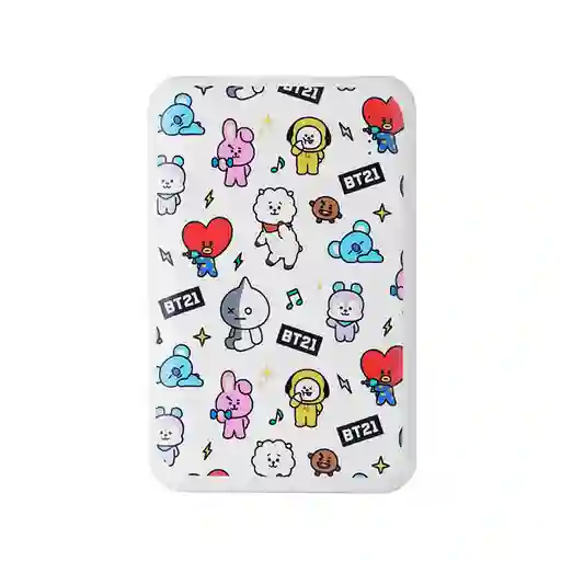 Batería de Respaldo Delgada 10000 Mah Little Ones Blanco Miniso