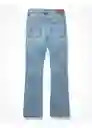 Jean 90S Mujer Azul Bootcut 2 American Eagle