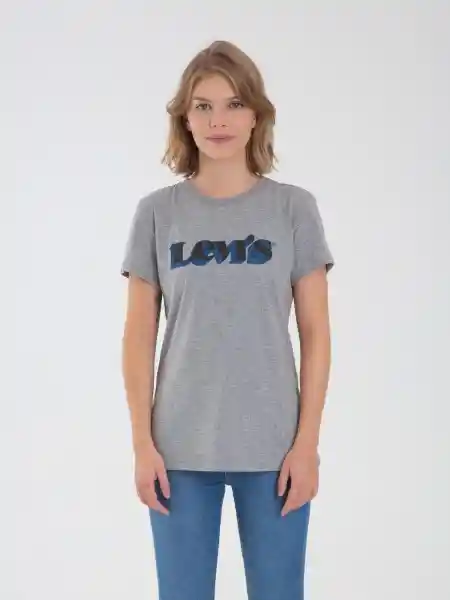 Levi'S Camiseta Graphic Para Mujer Gris L