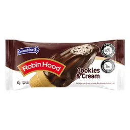 Robin Hood Cono de Helado Sabor Cookies & Cream