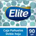 Elite Pañuelos Doble Hoja x 90 Unidades