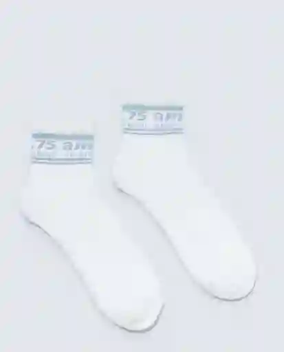 Medias Unisex Crudo Talla 10-12 769G501_CRU120304 Americanino