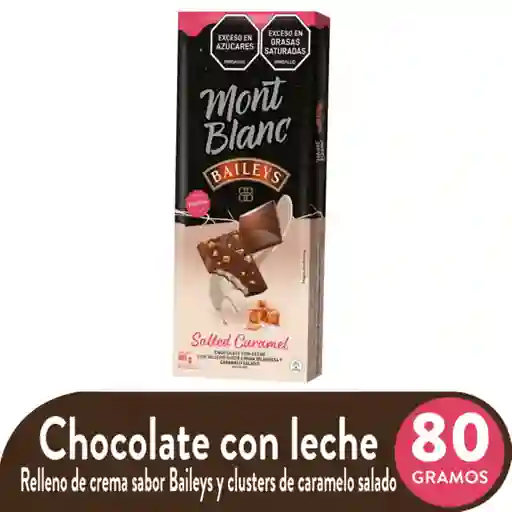 Montblanc Chocolate con Leche Relleno de Baileys