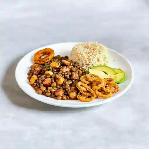 Cazuelita De Lentejas Del Rancho