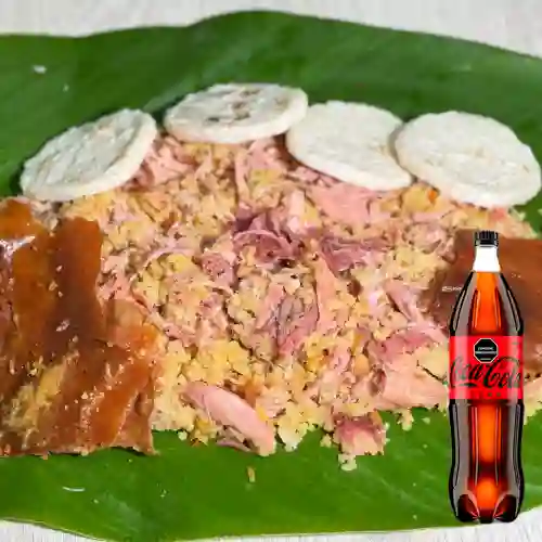 Combo Lechona Grande + Coca-Cola ZERO 1.5Lt