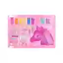 Kit Para Hacer Pulseras Diy Con Organizadora Unicornio Miniso