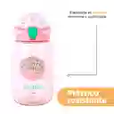 Botella Plástico Tapa Automática Serie Harry Potter Rosa Miniso