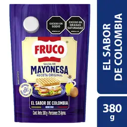 Salsa de Mayonesa Fruco Doypack 380 g