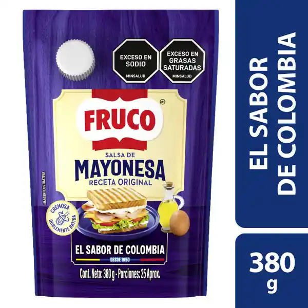 Salsa de Mayonesa Fruco Doypack 380 g
