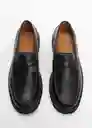 Zapatos Maraismo Negro Talla 40 Hombre Mango