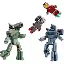 Set Construcción Iron Man y Máquina de Guerra vs. Drones Lego