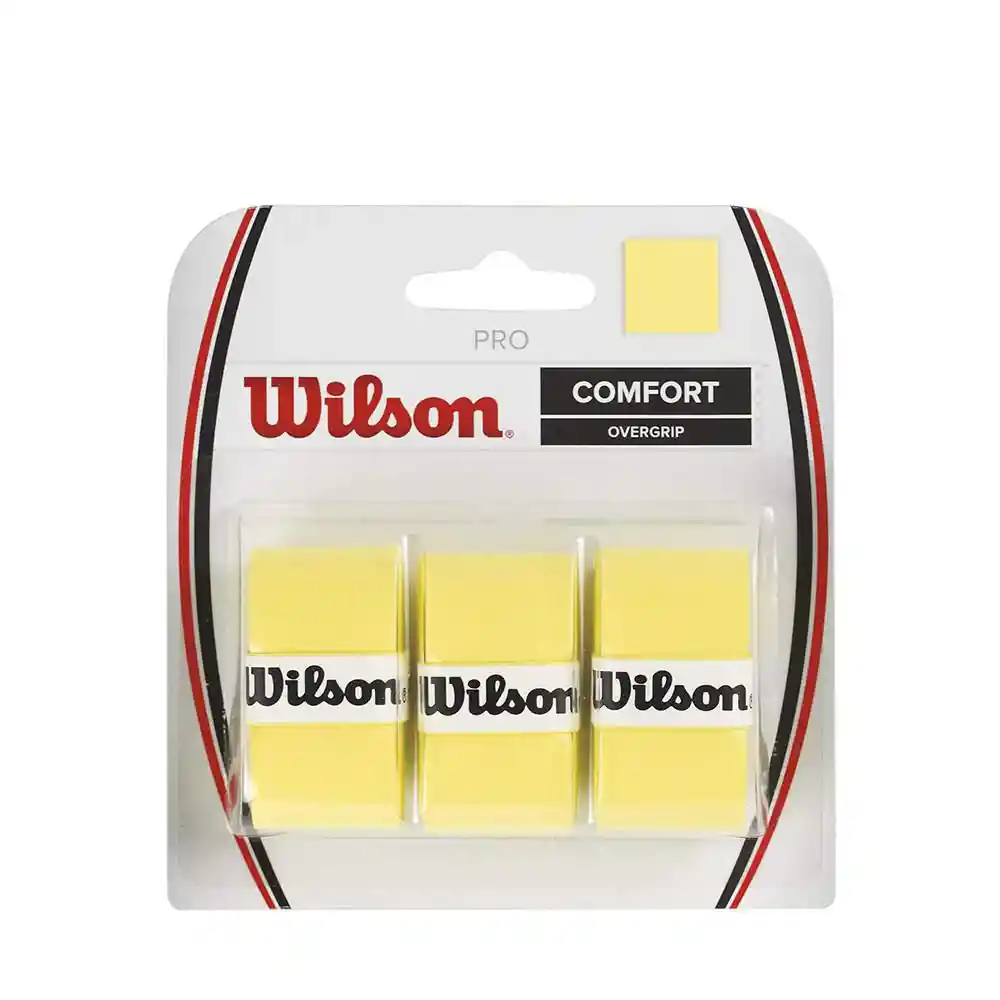 Wilson Overgrip Para Raqueta De Tenis Pro Sobregrip Amarillo