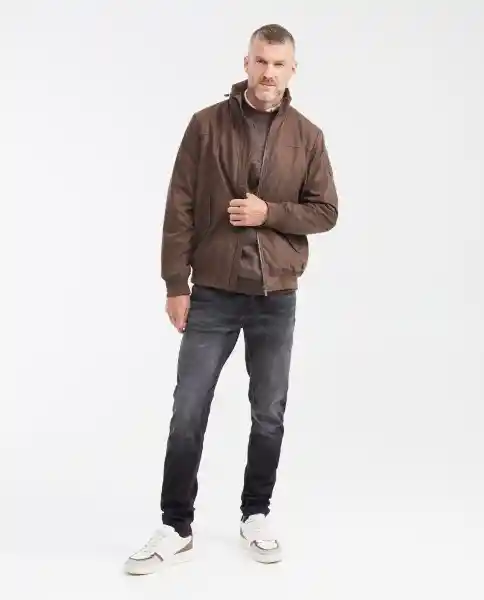 Chaqueta Continuativa Café Arboleda Ultraoscuro S Chevignon