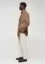 Abrigo Tinof Camel Talla XXL Hombre Mango