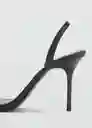 Sandalias Sky Negro Talla 38 Mujer Mango