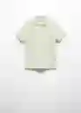 Camiseta Polo Javier6 Khaki Talla 12 Niños Mango