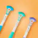 Cepillo de Dientes Para Limpieza de Lengua 2 en 1 Miniso