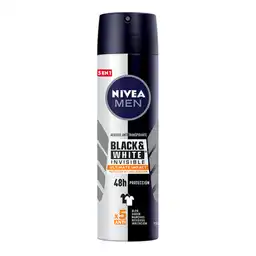 Nivea Men Desodorante En Spray Black & White Invisible