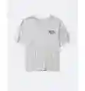 Camiseta Mujer Gris Talla Medium American Eagle