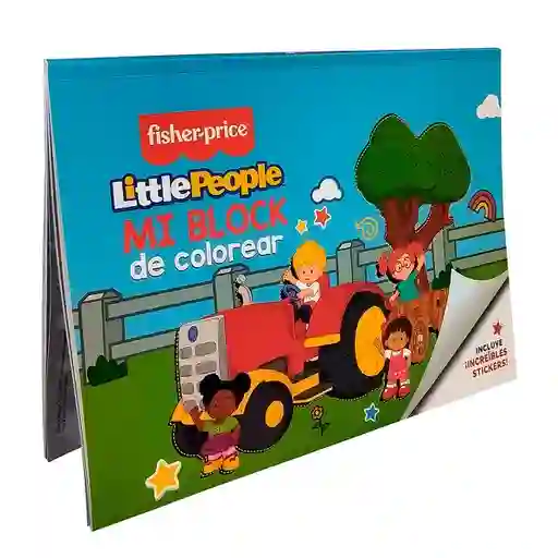 Fisher-Price Libro de Colorear Little People