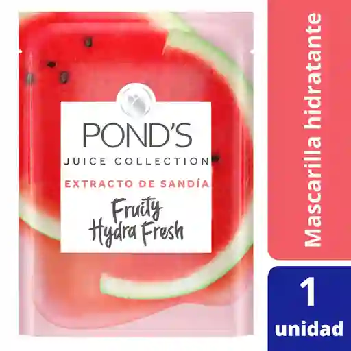 Ponds Mascarilla Facial Fruity Hydra Fresh Extracto de Sandía