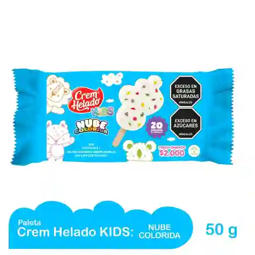 Paleta Kids Nube Colorida X50gr
