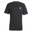 Adidas Camiseta Tr-es Stretch Para Hombre Negro Talla XL