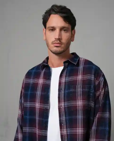 Camisa Hombre Rojo Talla L 119G012_ROJ191930 Rifle