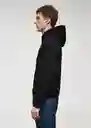 Buzo Sudadera Appartme Negro Talla L Hombre Mango