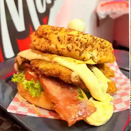 Hamburguesa de pollo