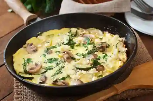 Huevos con Champiñones
