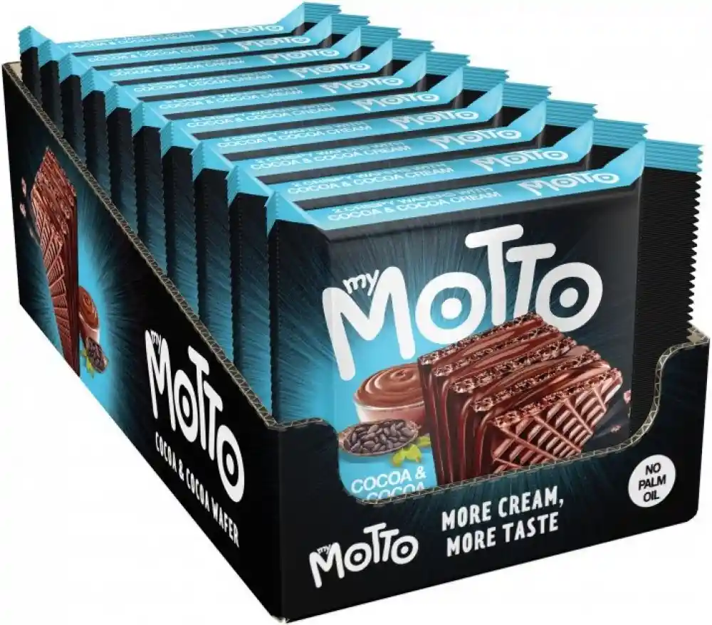 My Motto Galleta Wafer con Crema de Cocoa