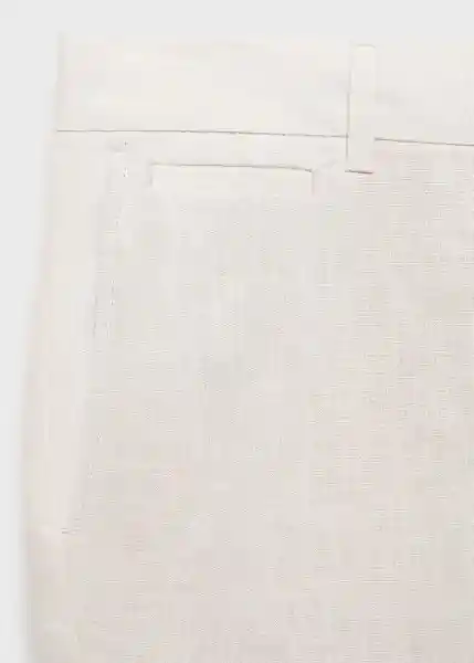 Bermuda Carp Offwhite Talla 42 Hombre Mango