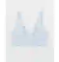 Bralette Azul Claro Small American Eagle