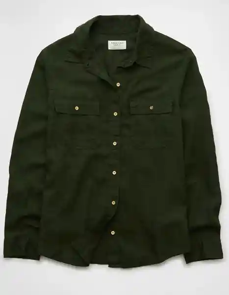 Camisa Mujer Verde Talla SMALL 6127300 American Eagle